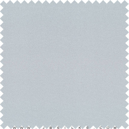 Silk Crepe Georgette Fabric 19 momme color 692 Silver Gray by JB Silks