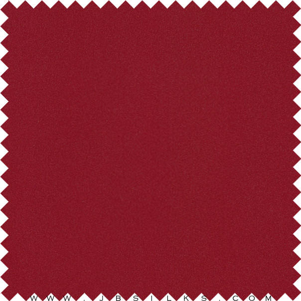 Silk Crepe Georgette Fabric 19 momme color 721 Deep Red by JB Silks