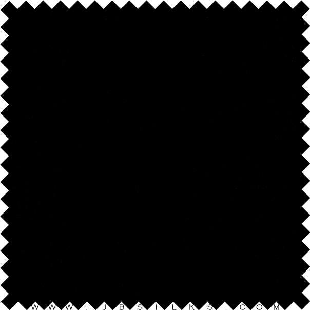Silk Crepe de Chine Fabric 14 momme color 199 Black by JB Silks