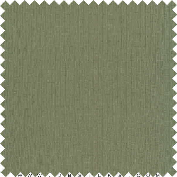 Silk Crinkle Fabric 815 color 438 Olive Branch by JB Silks