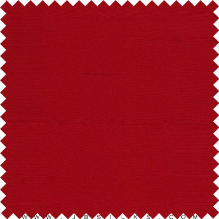 Silk Doupioni Fabric 155 color 420 Red by JB Silks