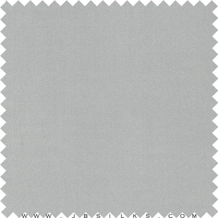 Silk Duchesse Satin Fabric 4180 color 462 Silver Gray wide width by JB Silks