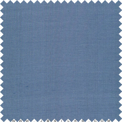 Silk Gazar Fabric G2450 color 693 Blue Gray wide width by JB Silks