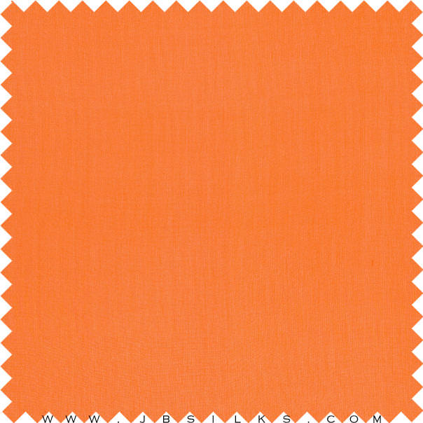 Silk Georgette Fabric 12 momme color 678 Persimmon Orange wide width by JB Silks