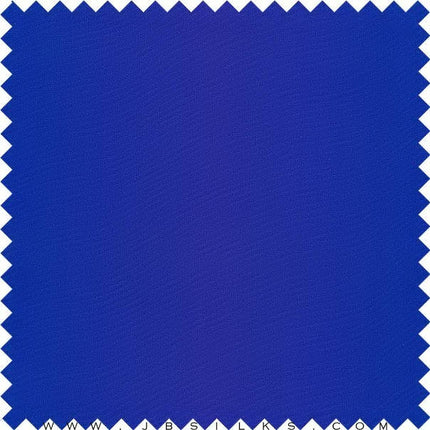 Silk Habotai Fabric 12 momme color 351 Royal Blue by JB Silks