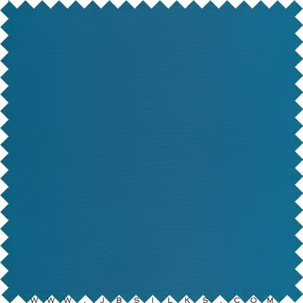 Silk Habotai Fabric 12 momme color 49 Teal by JB Silks