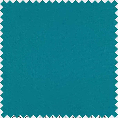 Silk Habotai Fabric 12 momme color 632 Deep Peacock Blue by JB Silks