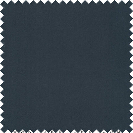 Silk Habotai Fabric 8 momme color 195 Midnight Navy by JB Silks