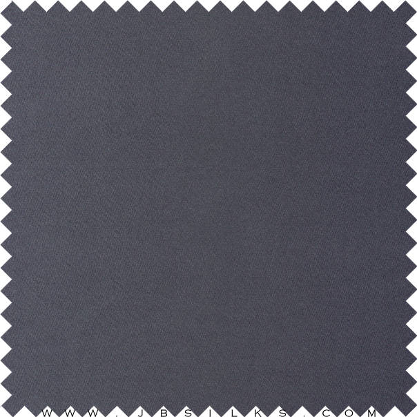 Silk Heavy Crepe Back Satin Fabric 30 momme color 698 Pewter Gray wide width by JB Silks
