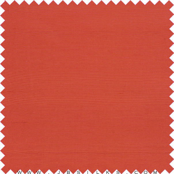 Silk Shantung Fabric 155 color 479 Tangerine Orange by JB Silks