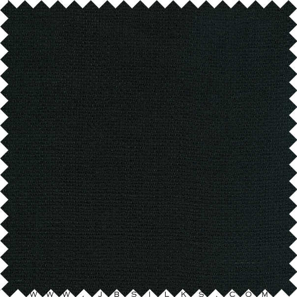 Silk Tussah Handwoven Fabric H53 color 199 Black by JB Silks