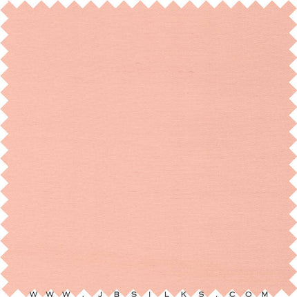 Silk Wool Mikado Shantung Fabric 872 color 627 Melon Pink by JB Silks