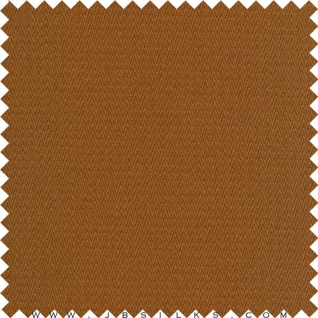 Silk Wool Textured Fabric 810 color 621 Burnt Caramel by JB Silks
