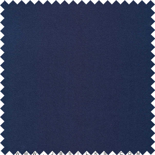 Stretch Silk Charmeuse Satin Fabric 22 momme color 395 Navy by JB Silks