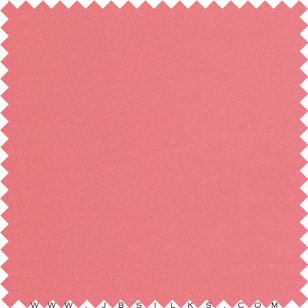 Stretch Silk Charmeuse Satin Fabric 22 momme color 423 Coral by JB Silks