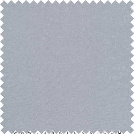 Stretch Silk Charmeuse Satin Fabric 22 momme color 692 Silver Gray by JB Silks