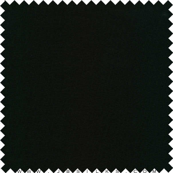 Stretch Silk Crepe de Chine Fabric 19 momme color 199 Black by JB Silks