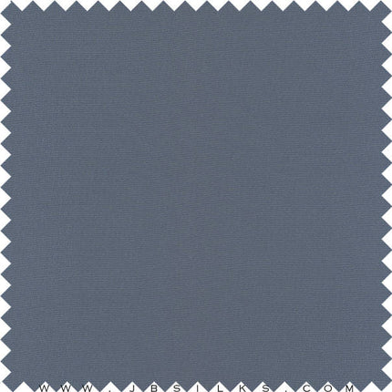 Stretch Silk Crepe de Chine Fabric 19 momme color 498B Pewter Gray by JB Silks