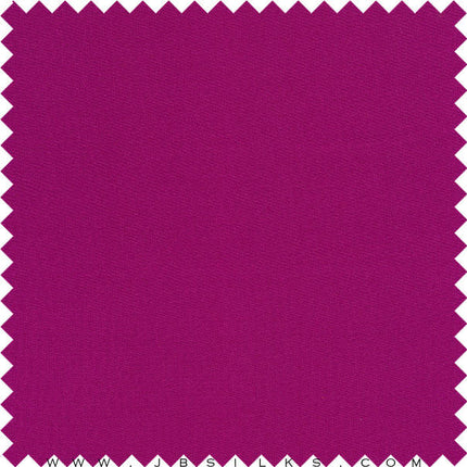 Stretch Silk Faille Fabric 20 momme color 508 Dark Fuchsia by JB Silks