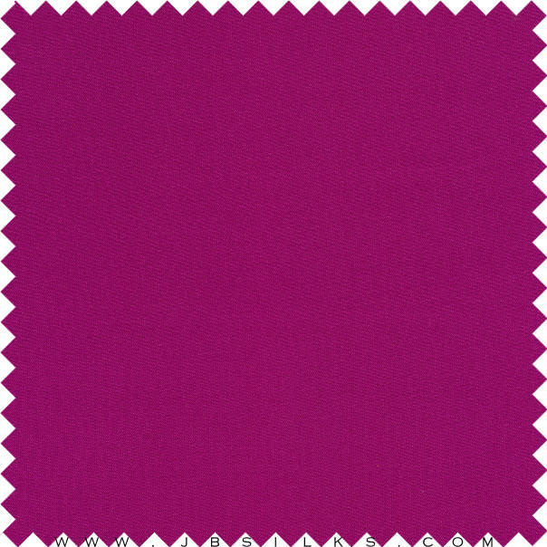 Stretch Silk Faille Fabric 20 momme color 508 Dark Fuchsia by JB Silks