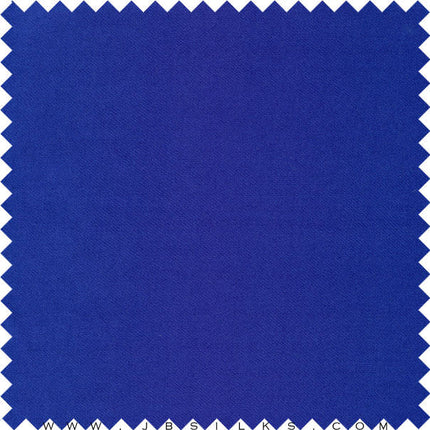 Stretch Silk Heavy Charmeuse Satin Fabric 30 momme color 450 Sapphire Blue by JB Silks