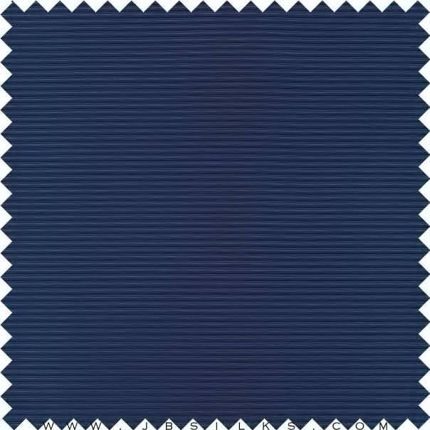 Stretch Silk Ribbed Fabric 20 momme color 395B Navy Blue by JB Silks