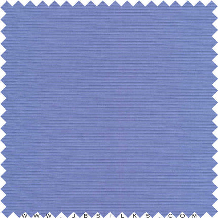 Stretch Silk Ribbed Fabric 20 momme color 505 Cornflower Blue by JB Silks
