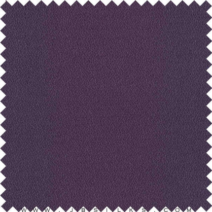 Stretch Silk Textured Crepe Fabric 20 momme color 165 Smokey Plum by JB Silks