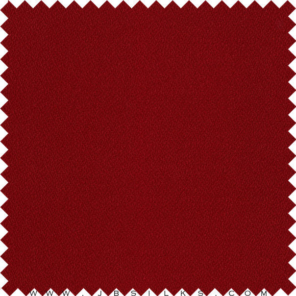 Stretch Silk Textured Crepe Fabric 20 momme color 424 Dark Red by JB Silks