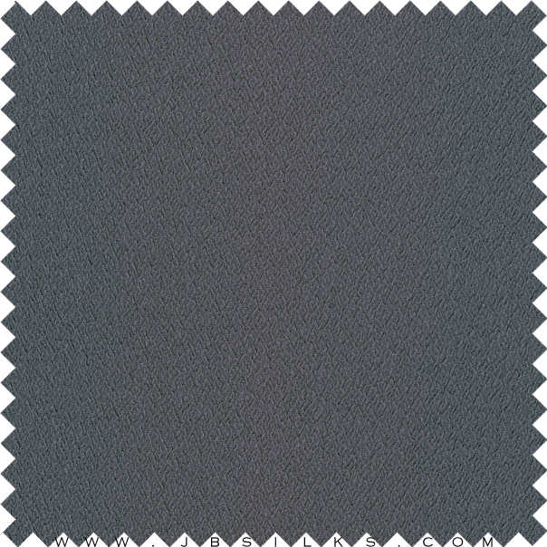 Stretch Silk Textured Crepe Fabric 20 momme color 698 Pewter Gray by JB Silks