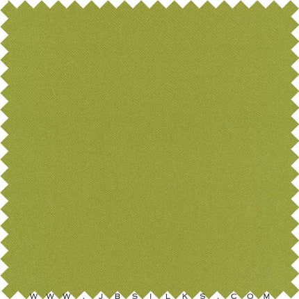 Stretch Silk Woven Jersey Fabric 22 momme color 447 Chartreuse Green by JB Silks
