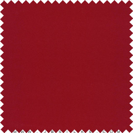 Stretch Silk Woven Jersey Fabric 22 momme color 620 Red by JB Silks