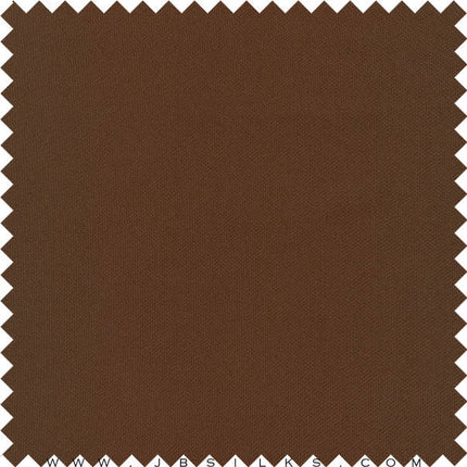 Stretch Silk Woven Jersey Fabric 22 momme color 690 Chocolate Brown by JB Silks