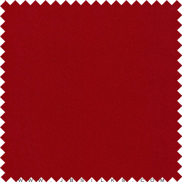 Sueded Heavy Silk Fabric 9430 color 620 Red by JB Silks
