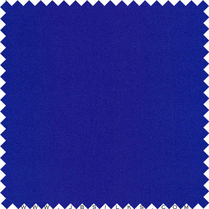 Sueded Silk Fabric 9418 color 351 Royal Blue by JB Silks