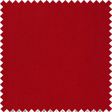 Sueded Silk Fabric 9418 color 420 Crimson Red by JB Silks
