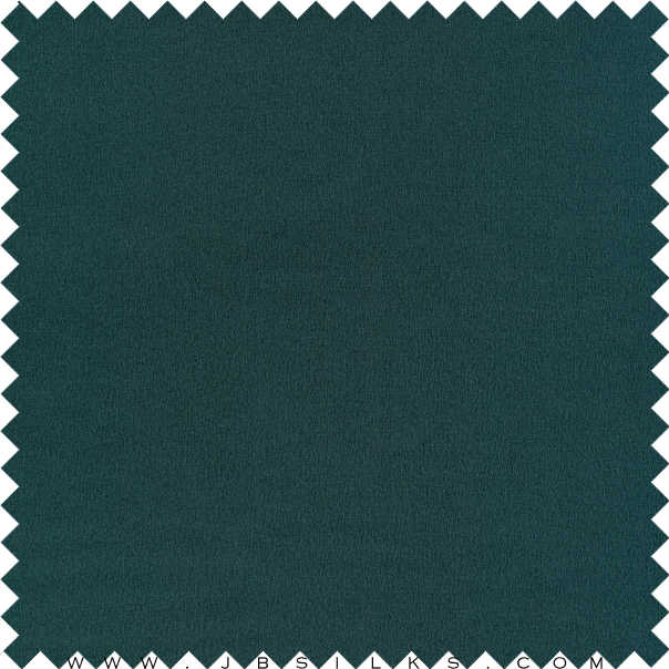Sueded Silk Fabric 9418 color 655 Dark Jade Green by JB Silks