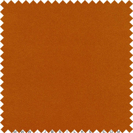 Sueded Silk Fabric 9418 color 681 Ginger by JB Silks