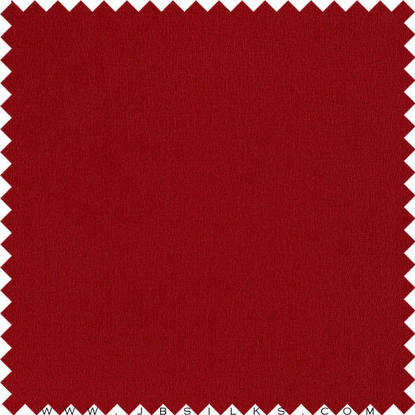 Sueded Silk Fabric 9418 color 724 Sceptre Red by JB Silks