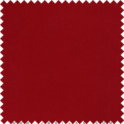 Sueded Silk Fabric 9418 color 724 Sceptre Red by JB Silks