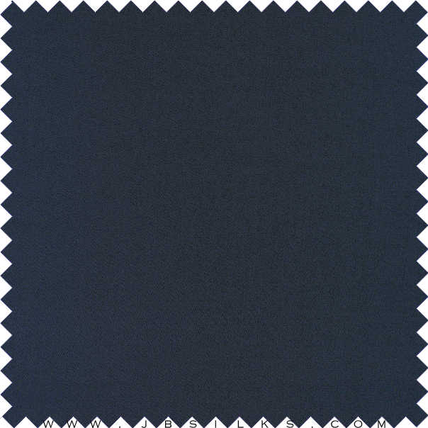 Sueded Silk Fabric 9419 color 195 Midnight Navy wide width by JB Silks
