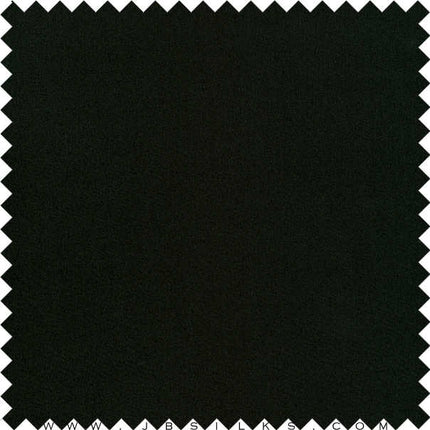 Sueded Silk Fabric 9419 color 199 Black wide width by JB Silks