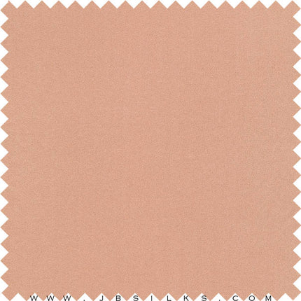 Sueded Silk Fabric 9419 color 684 Sandy Peach wide width by JB Silks