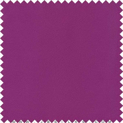 Sueded Silk Fabulous Crepe Fabric 9345 color 227 Antique Fuchsia by JB Silks