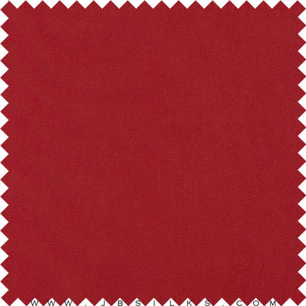 Sueded Silk Fabulous Crepe Fabric 9345 color 419 Red by JB Silks