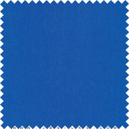 Sueded Silk Fabulous Crepe Fabric 9345 color 649 French Blue by JB Silks