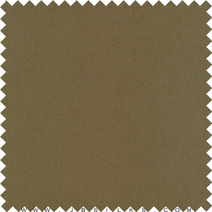 Sueded Silk Fabulous Crepe Fabric 9345 color 739 Warm Taupe by JB Silks