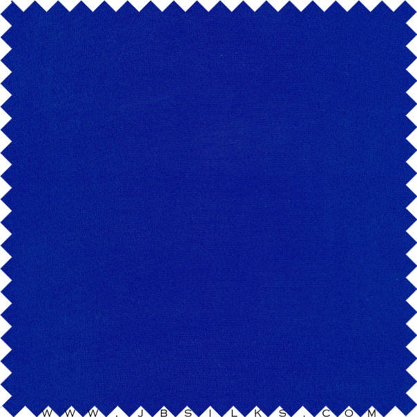 Sueded Silk Fabulous Crepe Junior Fabric 9330 color 351 Royal Blue by JB Silks