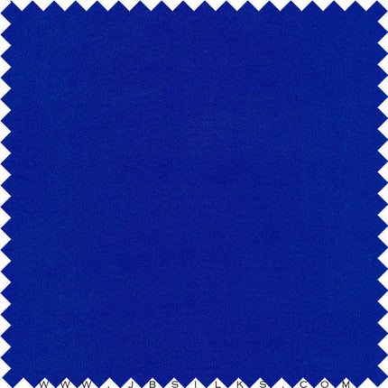 Sueded Silk Fabulous Crepe Junior Fabric 9330 color 351 Royal Blue by JB Silks