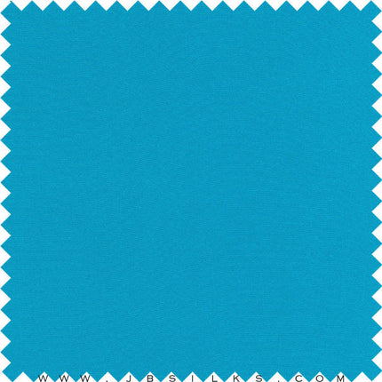 Sueded Silk Fabulous Crepe Junior Fabric 9330 color 515 Turquoise by JB Silks